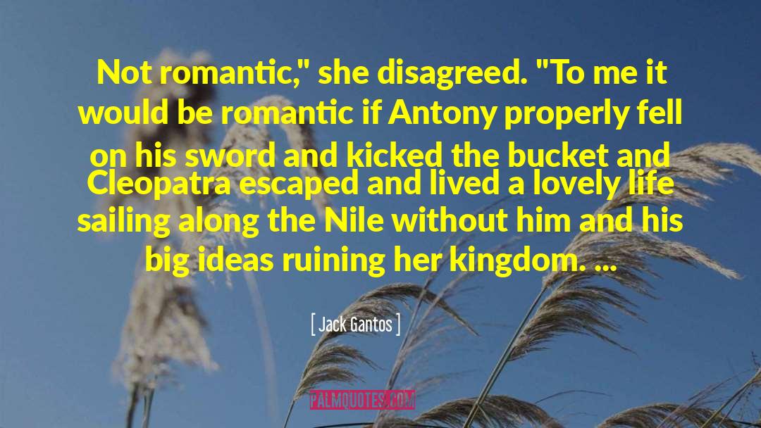 Nile quotes by Jack Gantos