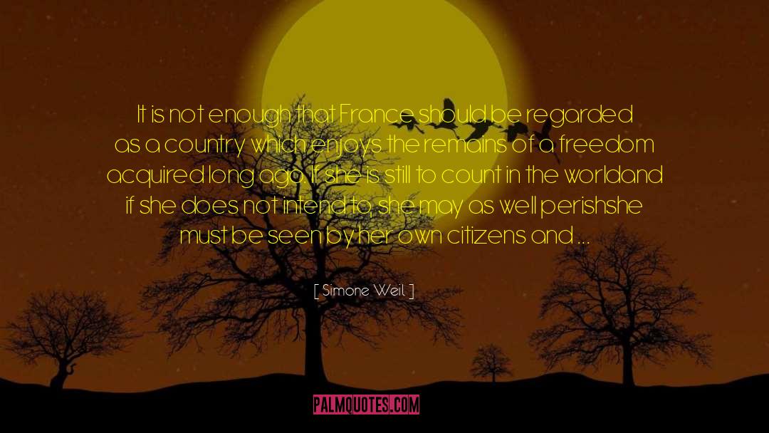 Nina Simone quotes by Simone Weil