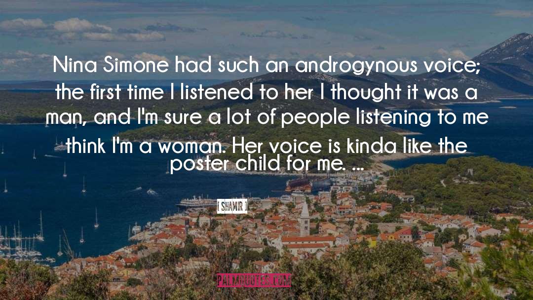Nina Simone quotes by Shamir