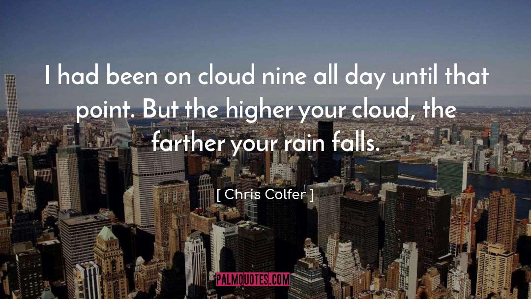 Nine Coaches Waiting quotes by Chris Colfer