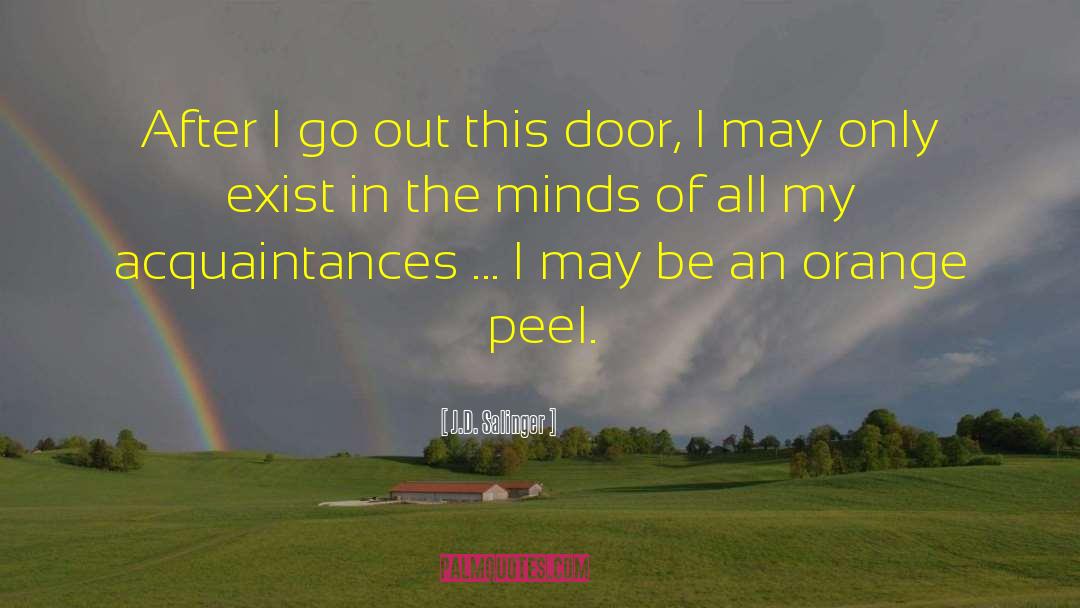 Nine Doors Restaurant quotes by J.D. Salinger