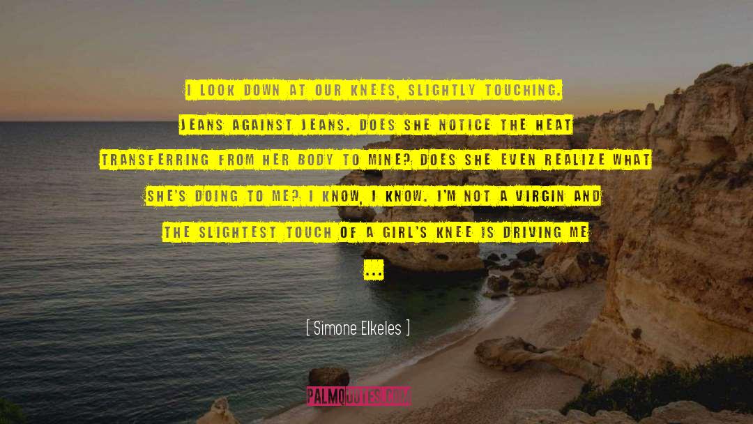 Nine Fingers Held quotes by Simone Elkeles