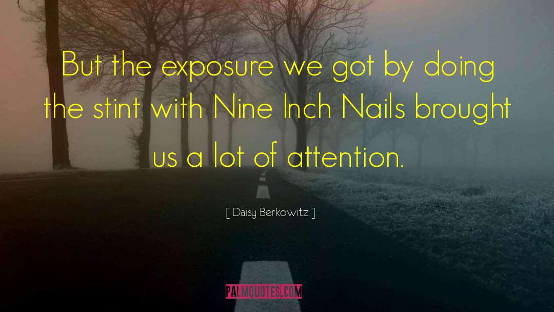 Nine Inch Nails quotes by Daisy Berkowitz