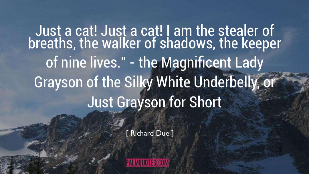 Nine Lives quotes by Richard Due