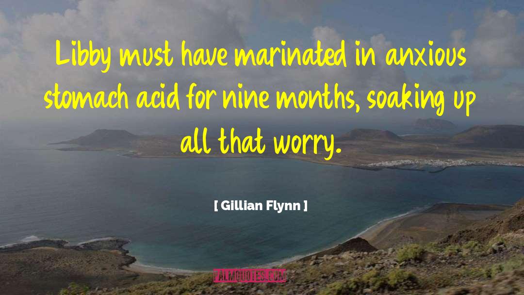 Nine Months quotes by Gillian Flynn