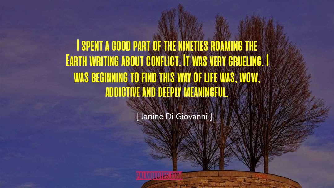 Nineties quotes by Janine Di Giovanni