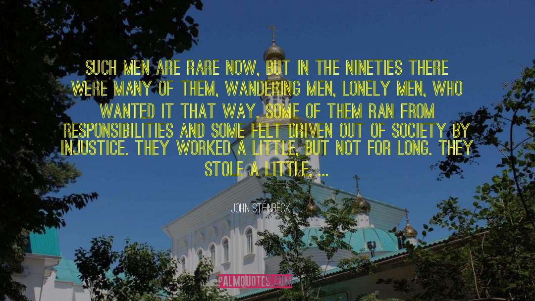 Nineties quotes by John Steinbeck
