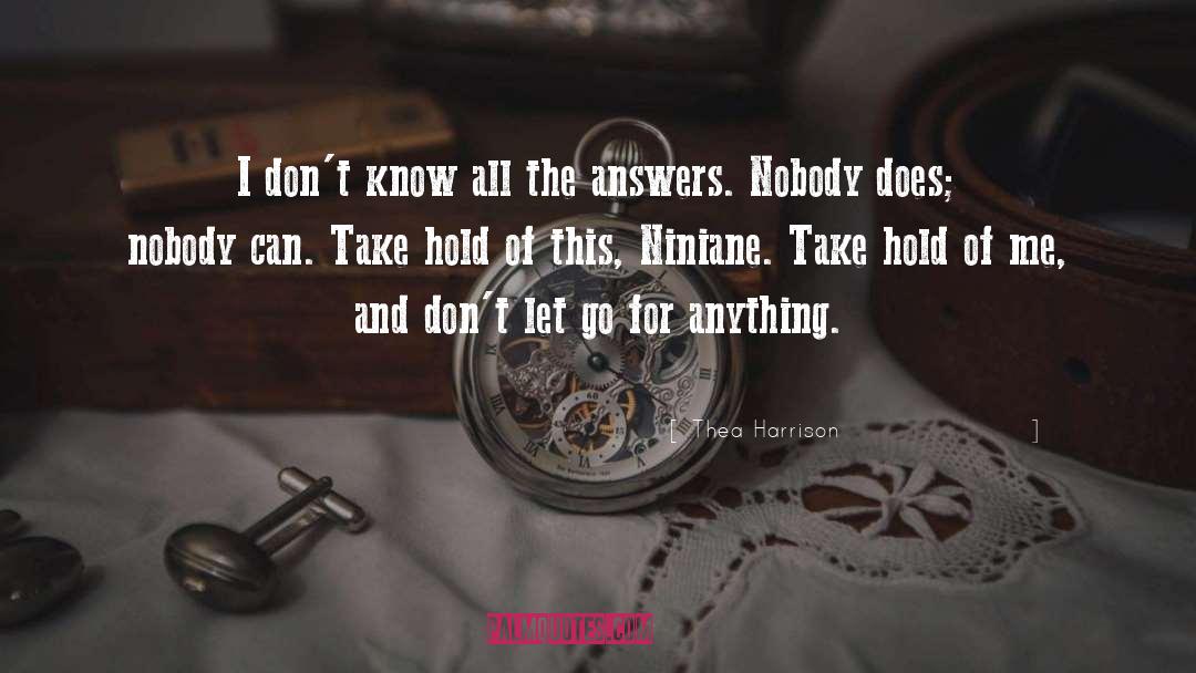 Niniane quotes by Thea Harrison