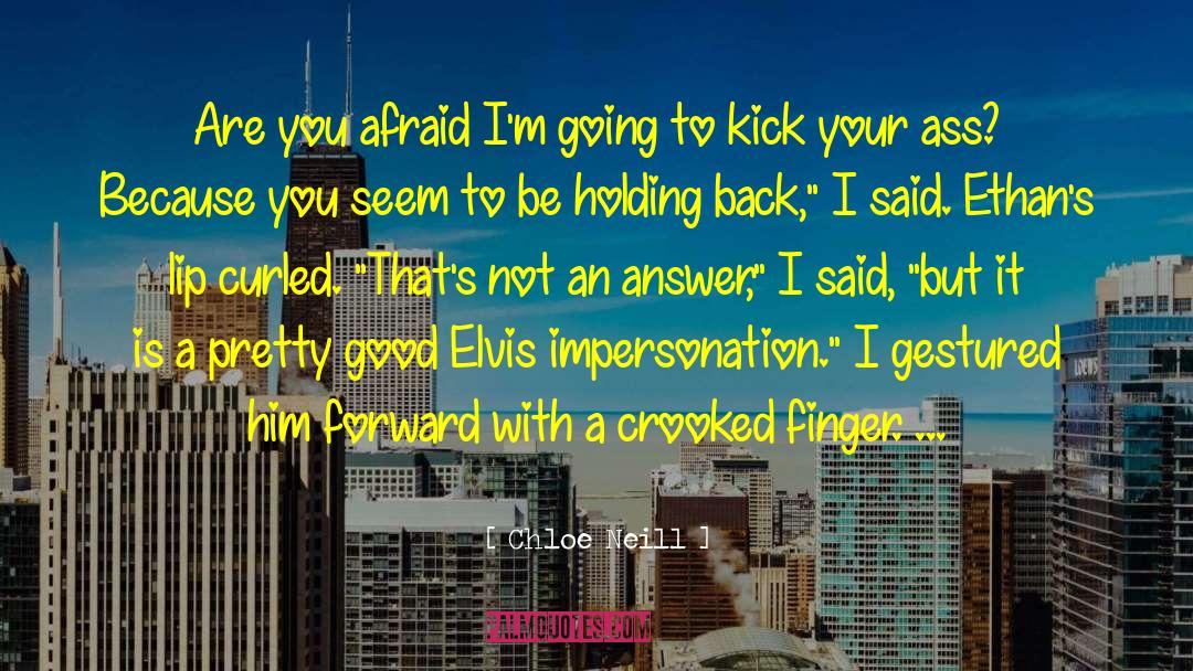 Ninja Kick quotes by Chloe Neill