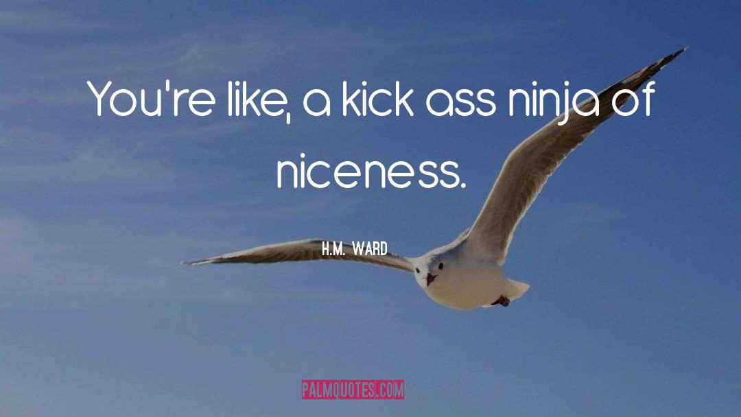 Ninja quotes by H.M. Ward