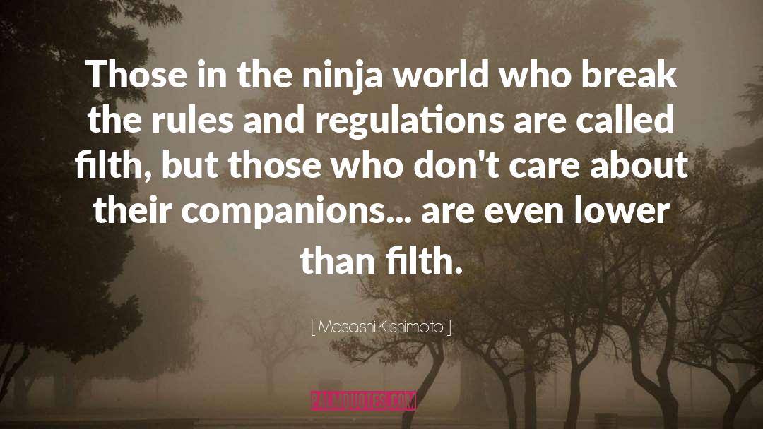 Ninja quotes by Masashi Kishimoto