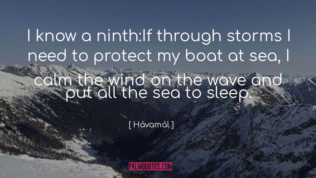 Ninth quotes by Hávamál
