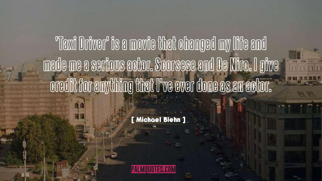 Niro quotes by Michael Biehn