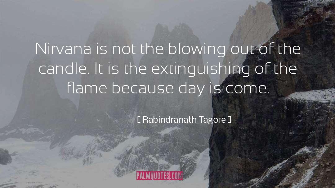 Nirvana quotes by Rabindranath Tagore