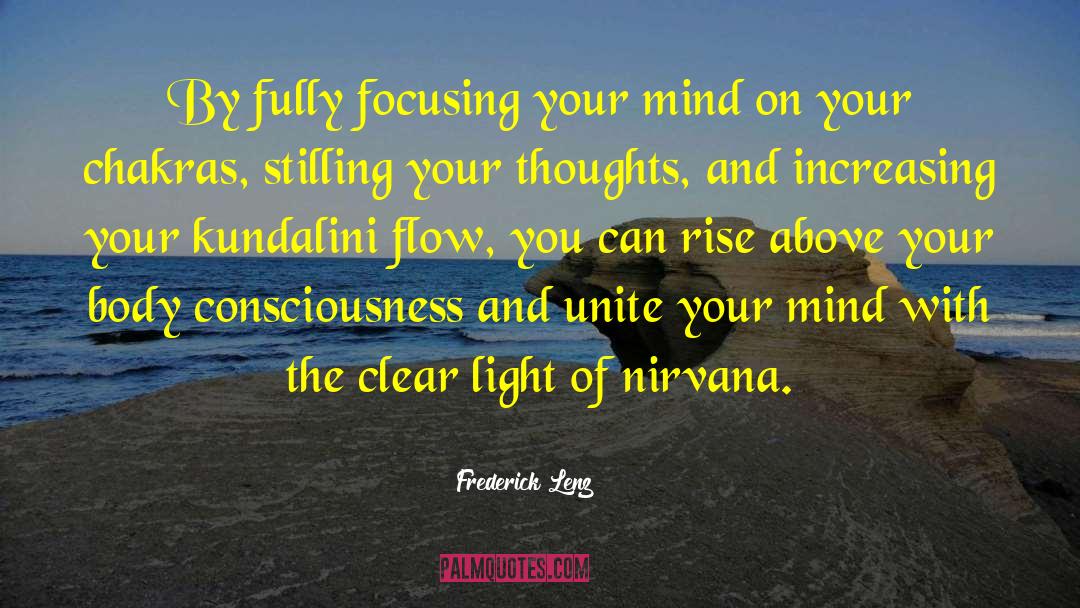 Nirvana quotes by Frederick Lenz