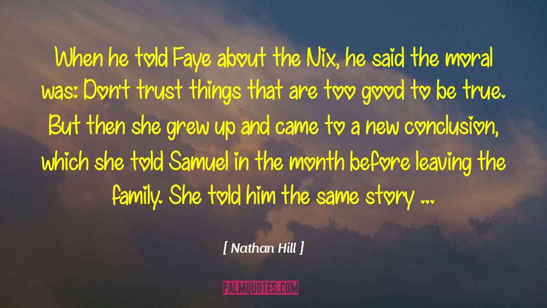 Nix quotes by Nathan Hill