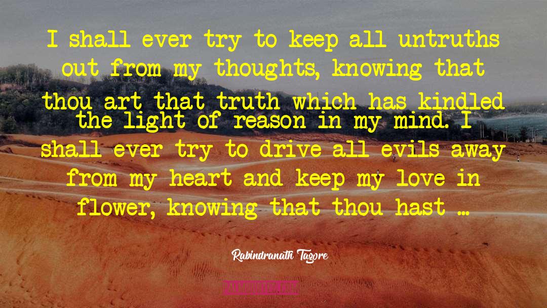 Nix The Ever Knowing quotes by Rabindranath Tagore