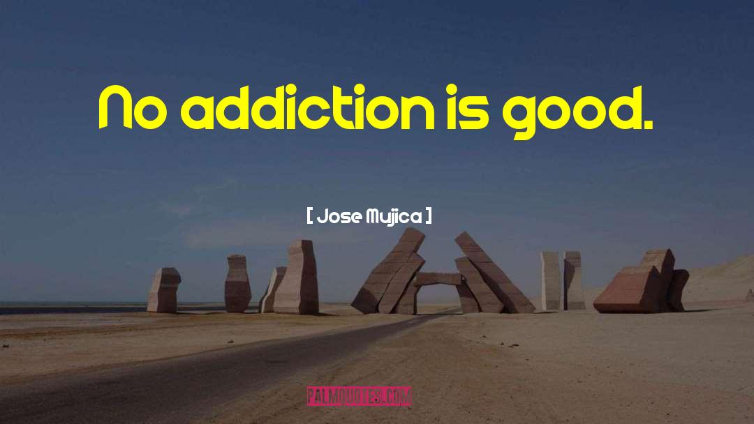 No Addiction quotes by Jose Mujica