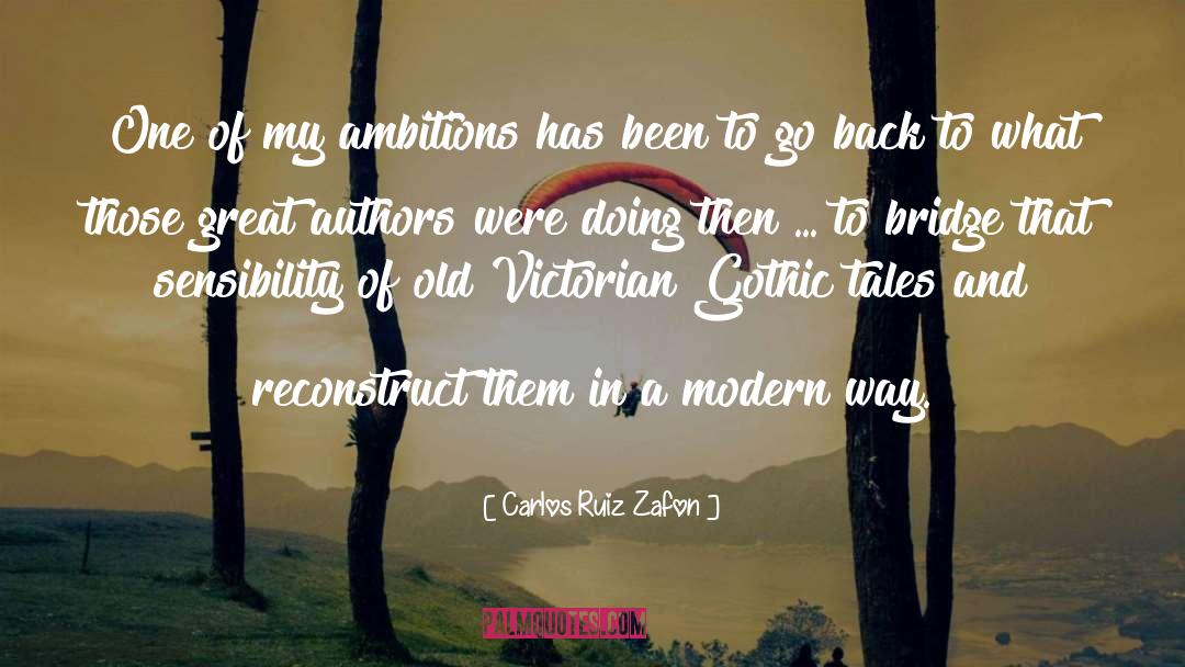 No Ambition quotes by Carlos Ruiz Zafon