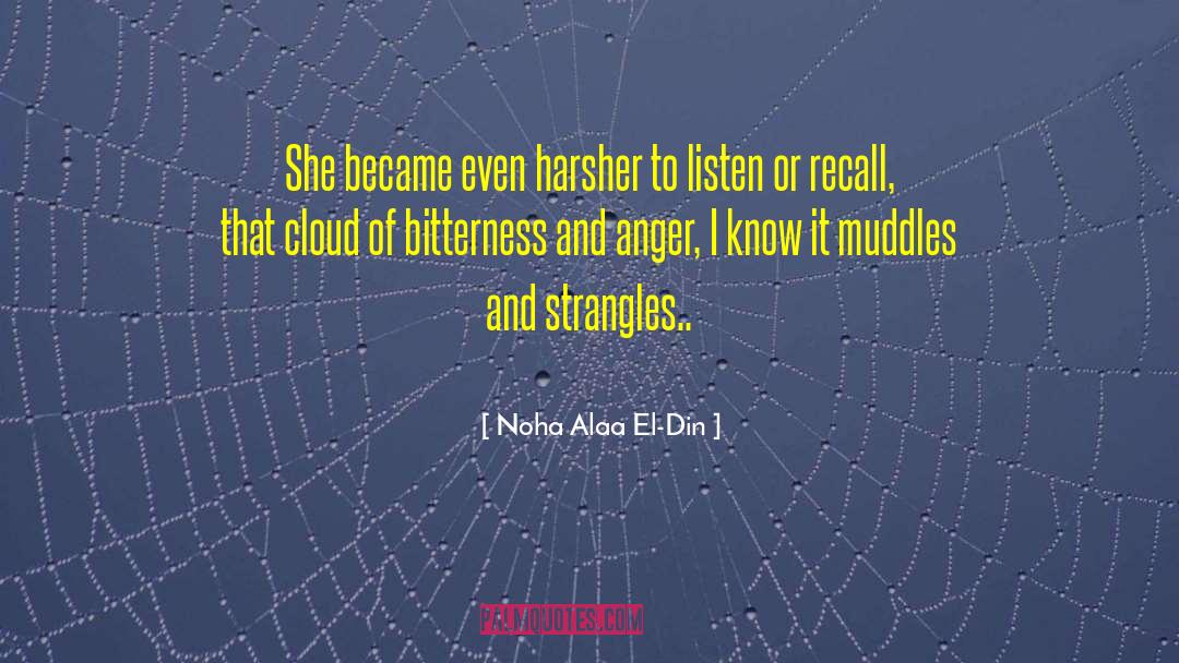 No Anger quotes by Noha Alaa El-Din