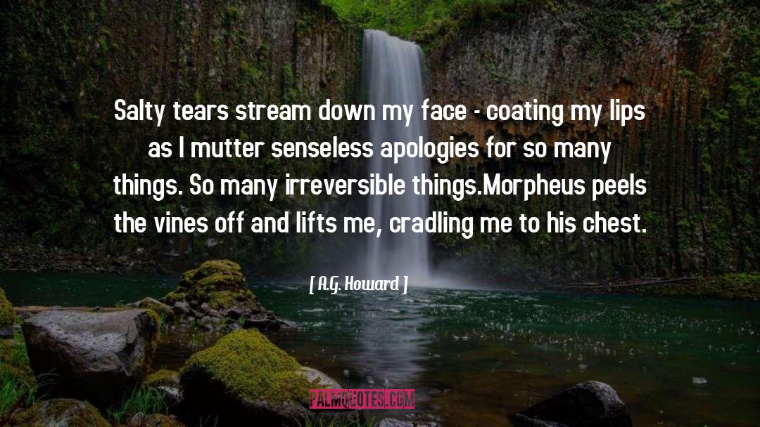 No Apologies quotes by A.G. Howard