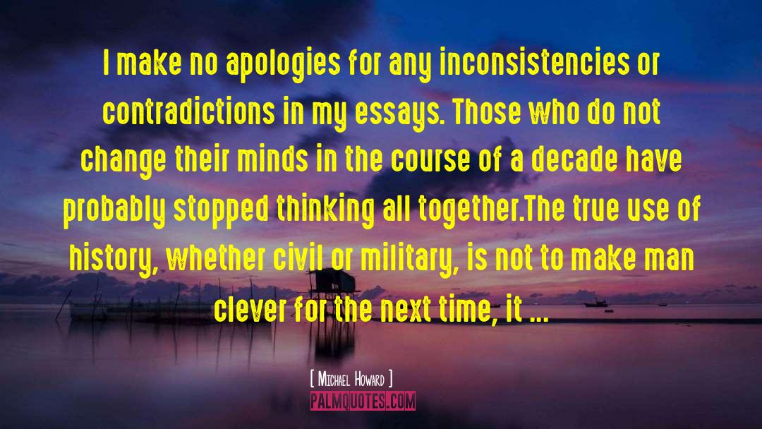 No Apologies quotes by Michael Howard