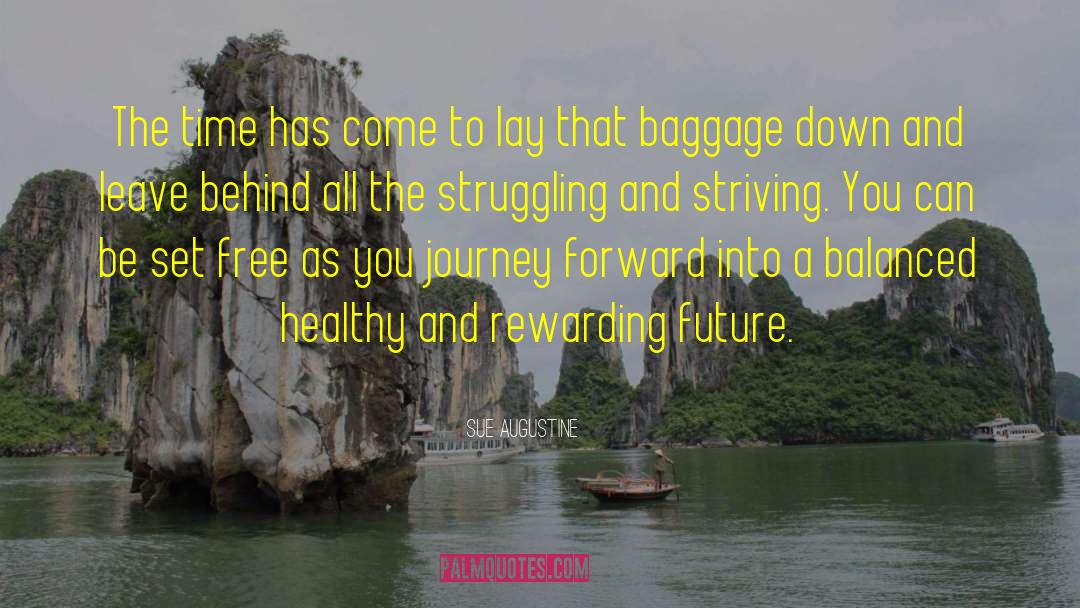 No Baggage quotes by Sue Augustine