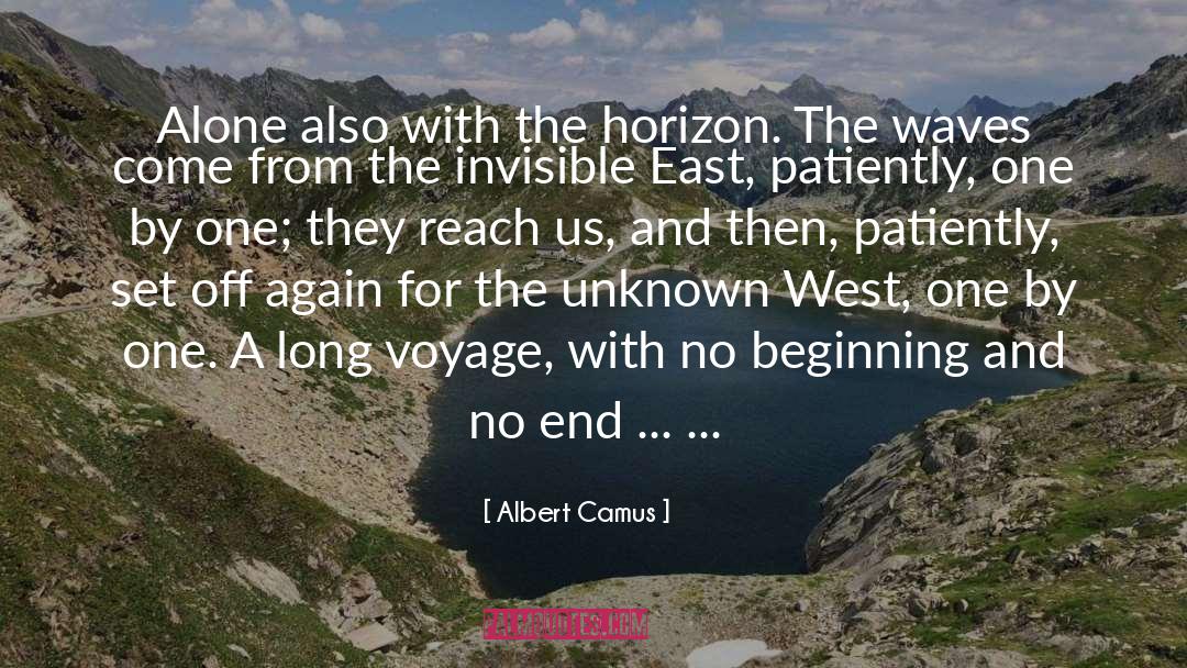 No Beginning quotes by Albert Camus