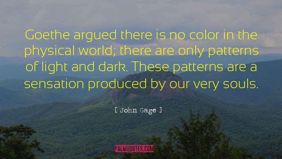 No Color quotes by John Gage