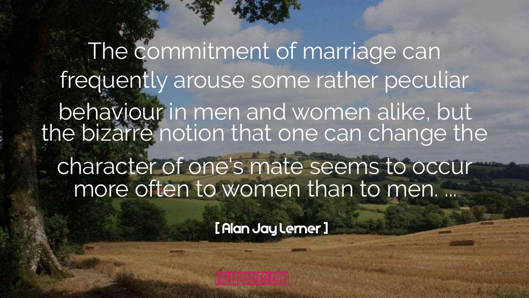 No Commitment quotes by Alan Jay Lerner