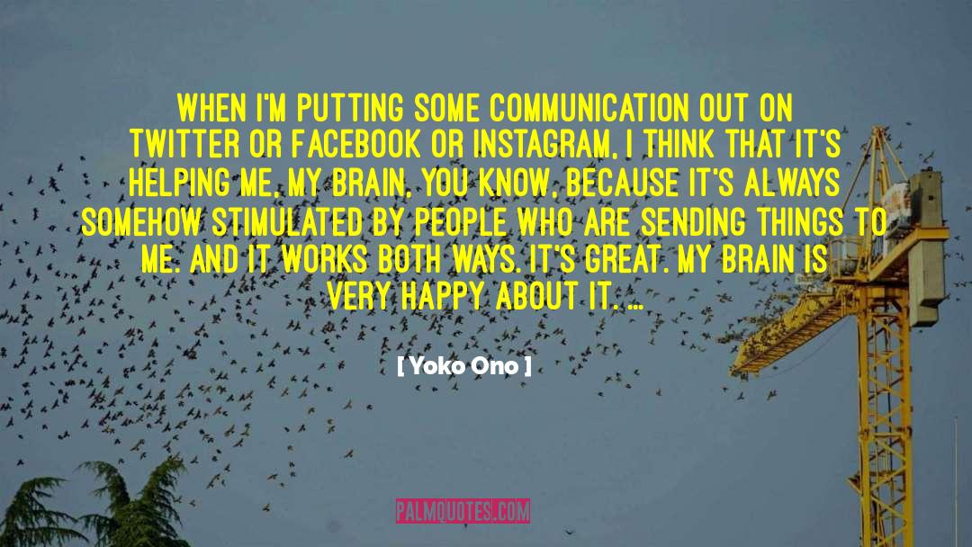 No Communication quotes by Yoko Ono
