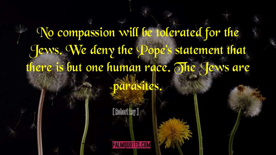 No Compassion quotes by Robert Ley