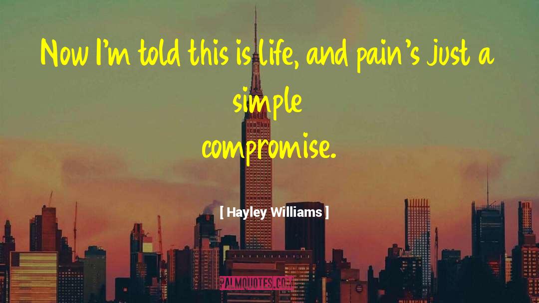 No Compromise quotes by Hayley Williams