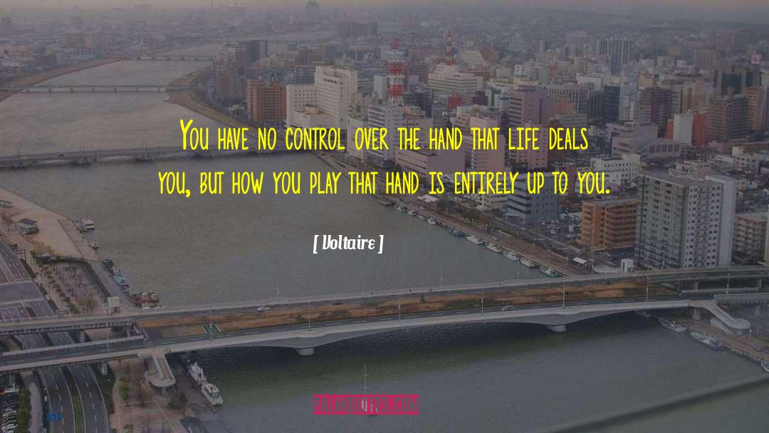 No Control quotes by Voltaire