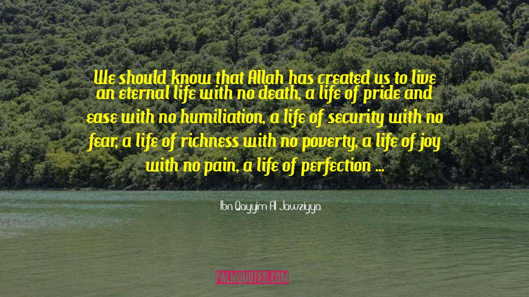 No Death quotes by Ibn Qayyim Al-Jawziyya