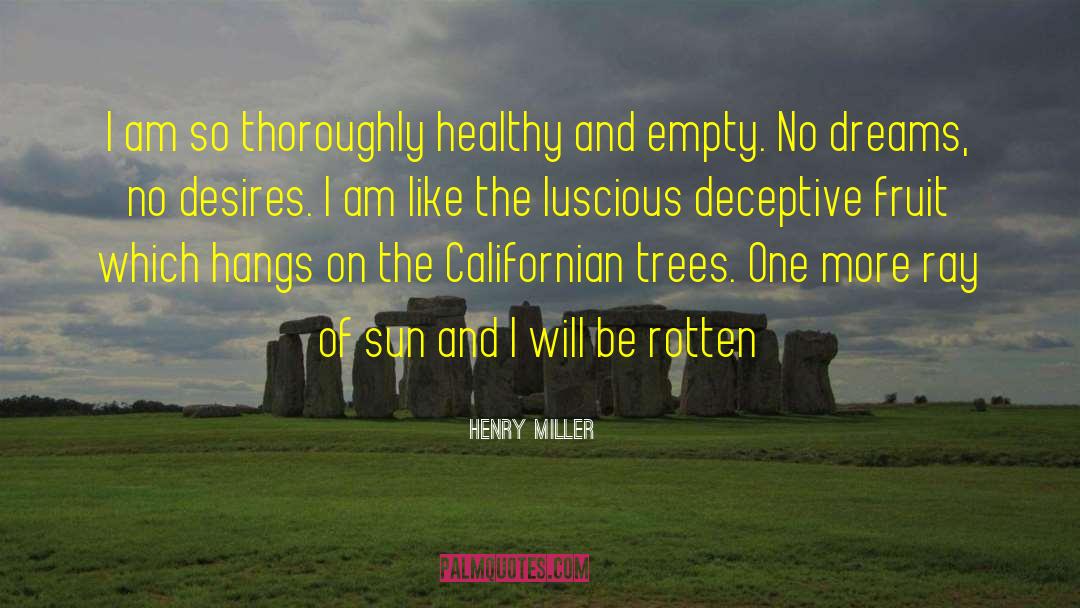 No Desires quotes by Henry Miller