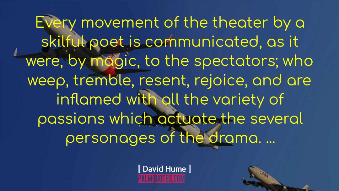 No Drama quotes by David Hume