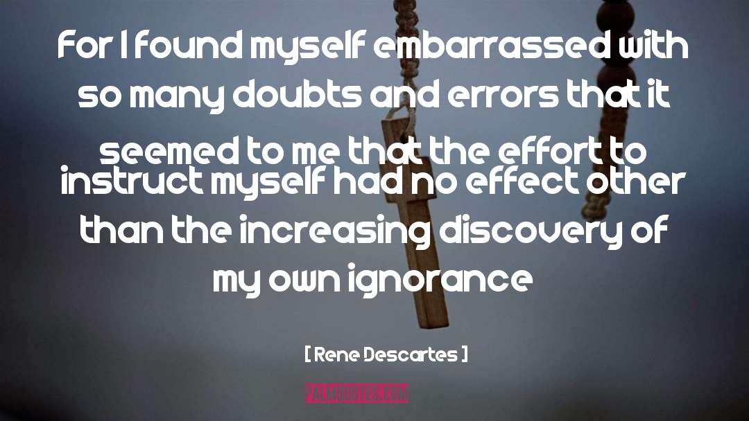 No Effect quotes by Rene Descartes
