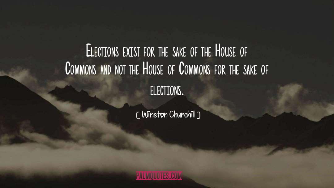 No Elections quotes by Winston Churchill