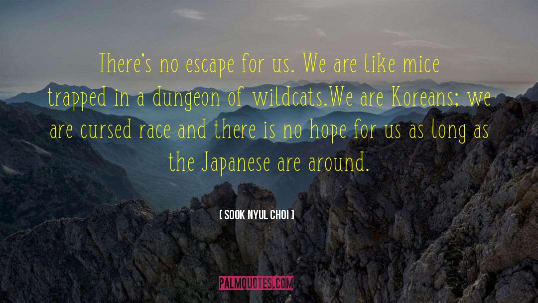 No Escape quotes by Sook Nyul Choi