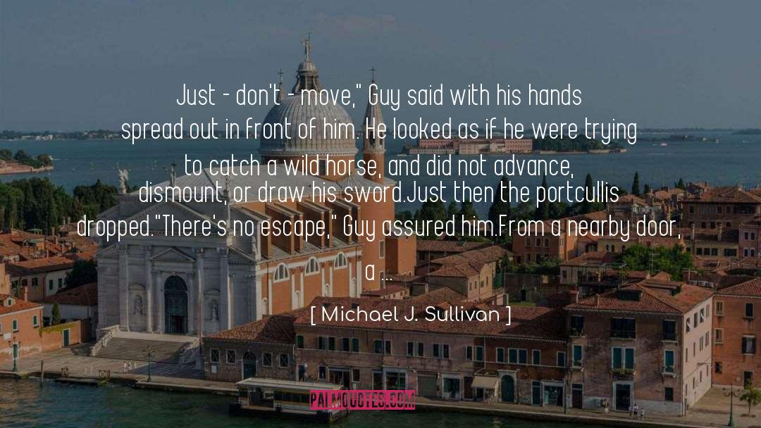No Escape quotes by Michael J. Sullivan