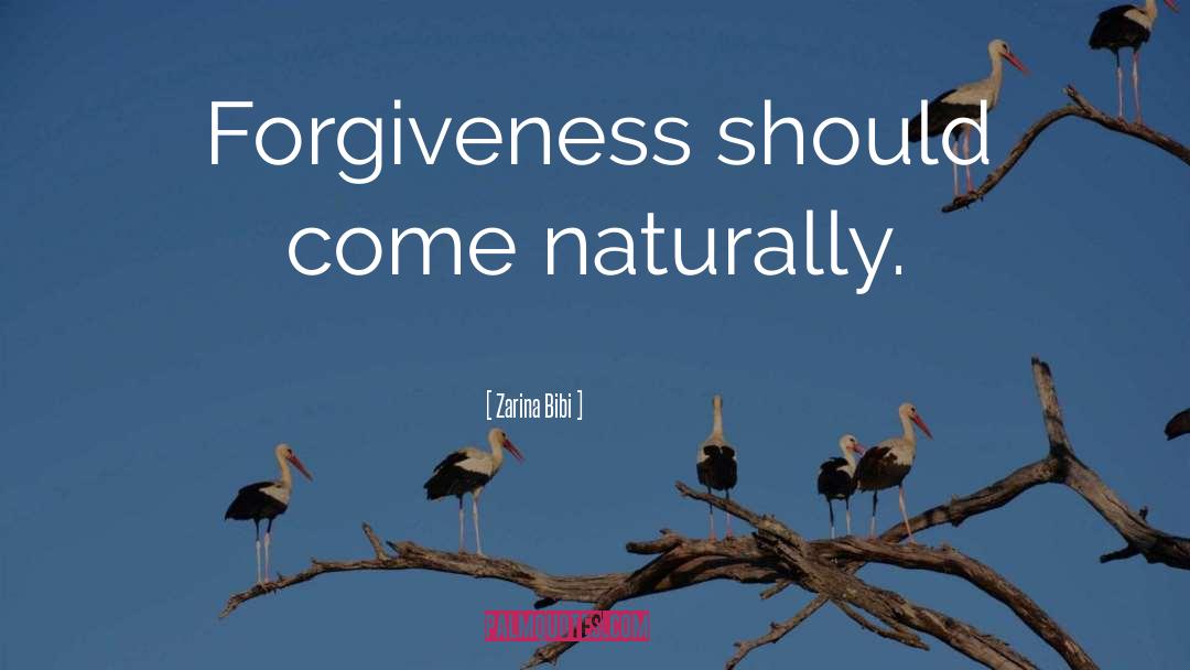 No Forgiveness quotes by Zarina Bibi