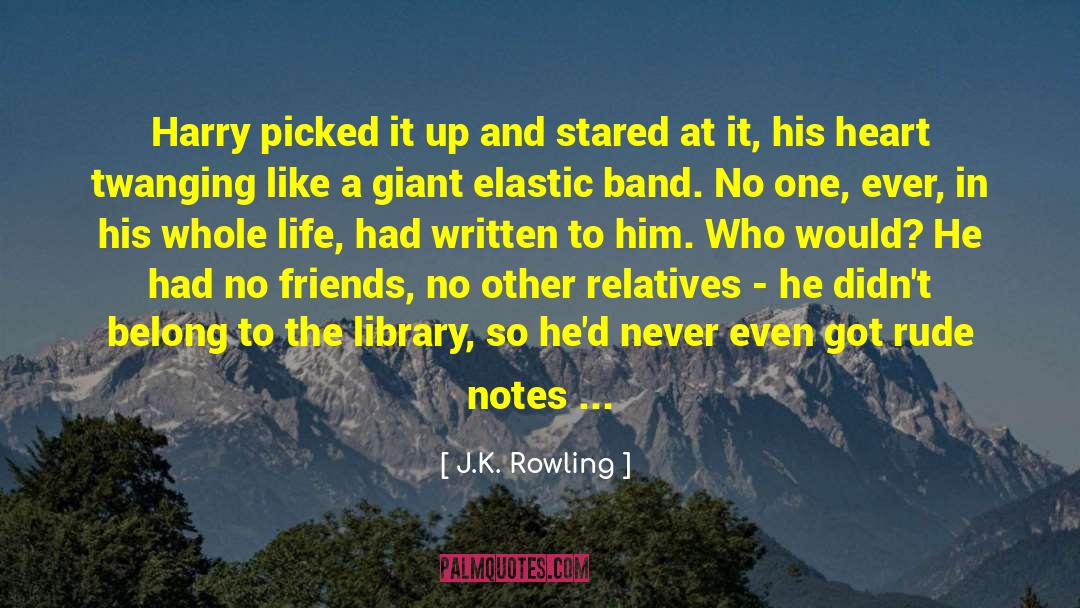 No Friends quotes by J.K. Rowling