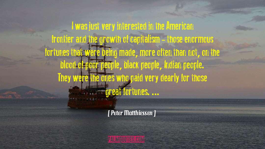 No Frontiers quotes by Peter Matthiessen