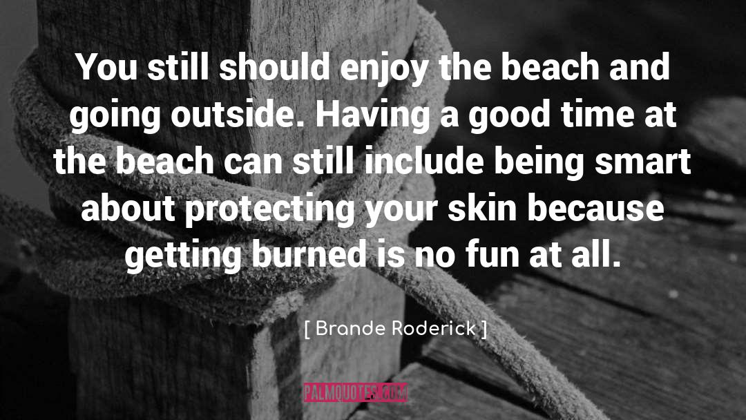 No Fun quotes by Brande Roderick