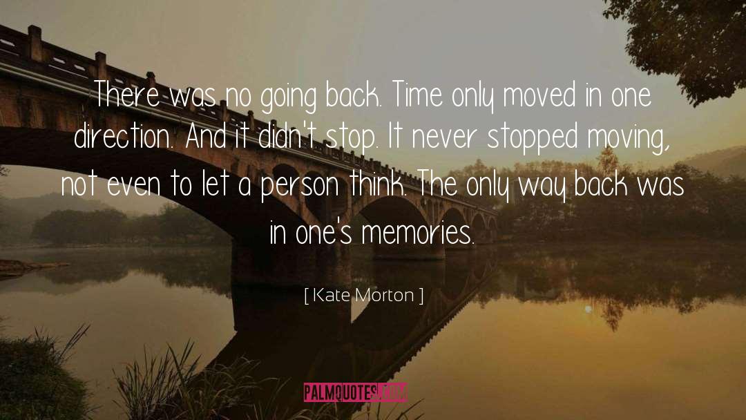 No Going Back quotes by Kate Morton