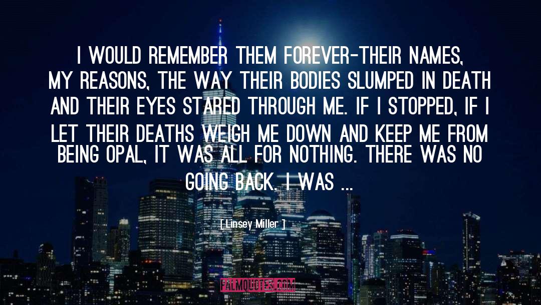 No Going Back quotes by Linsey Miller
