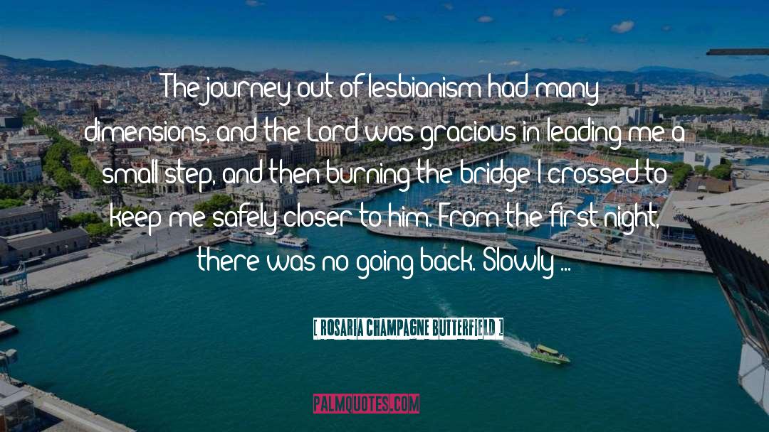 No Going Back quotes by Rosaria Champagne Butterfield