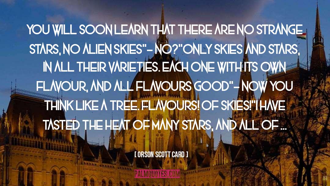 No Heat No Shine quotes by Orson Scott Card