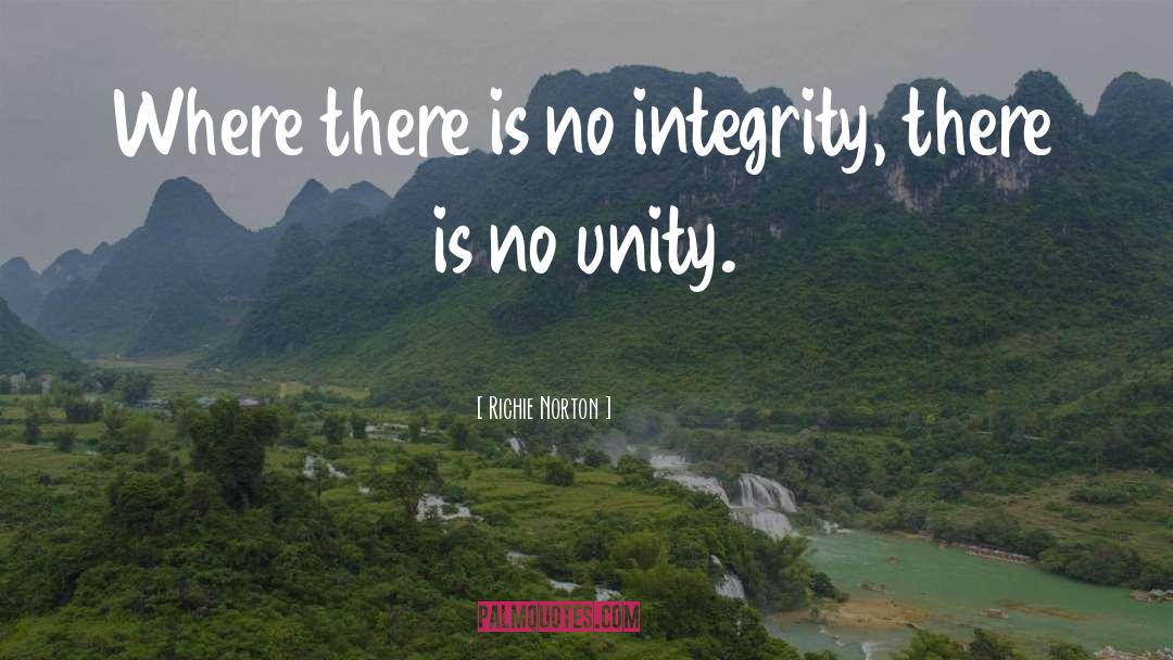 No Integrity quotes by Richie Norton